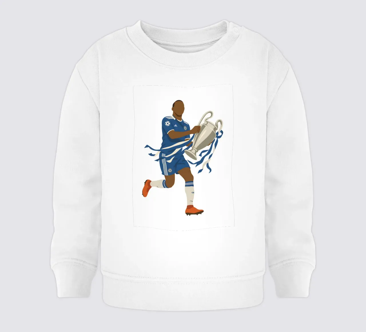 Didier Drogba Minimalist felpa neonato da MoviesArt