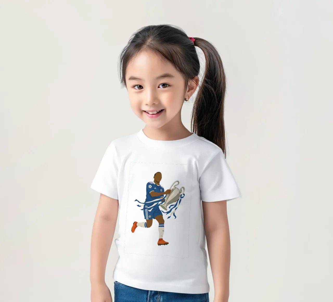 Didier Drogba Minimalist t-shirt bambini da MoviesArt