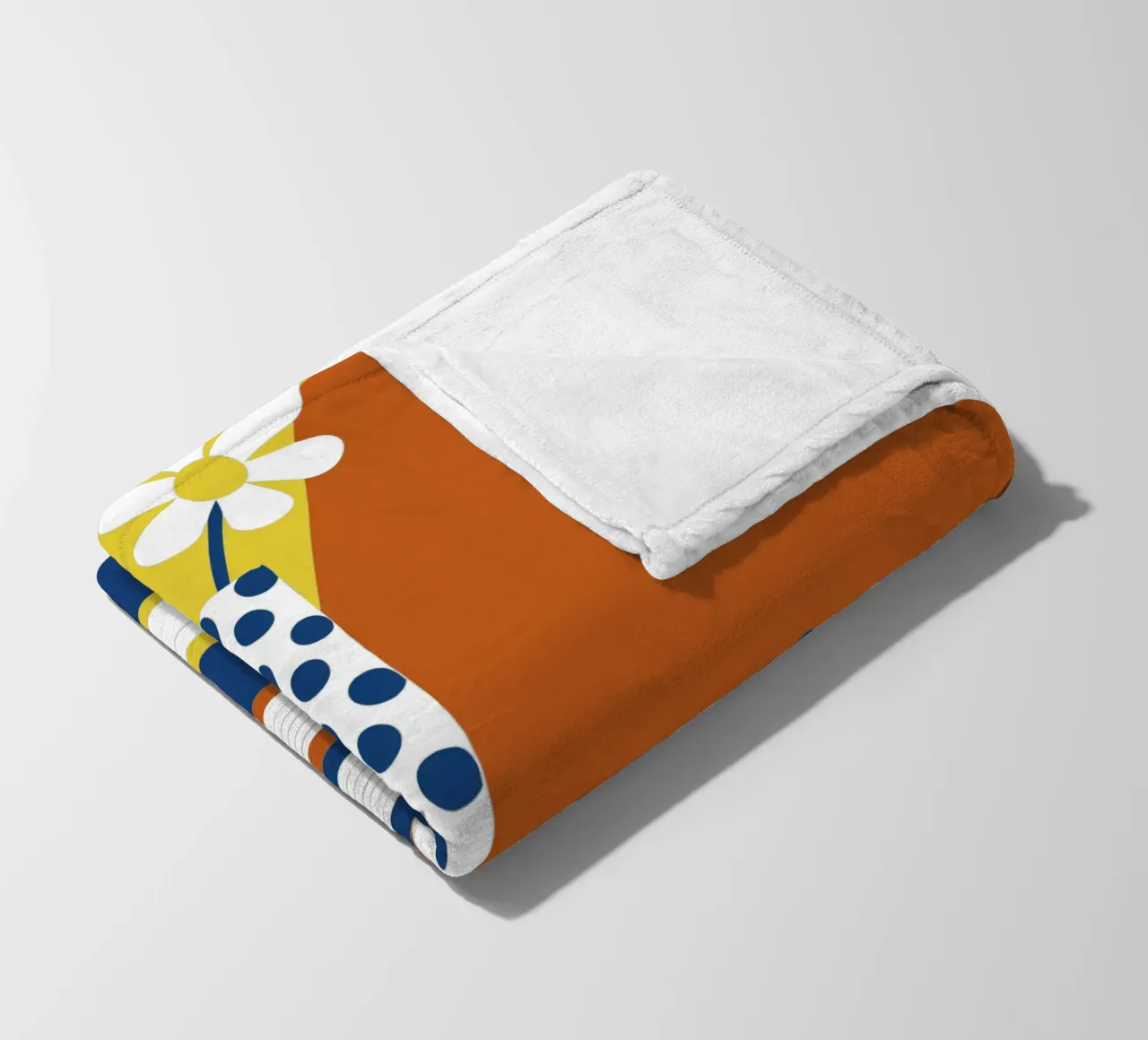 Books and Flower Vase fleece blanket by LOOK DIFFERENT