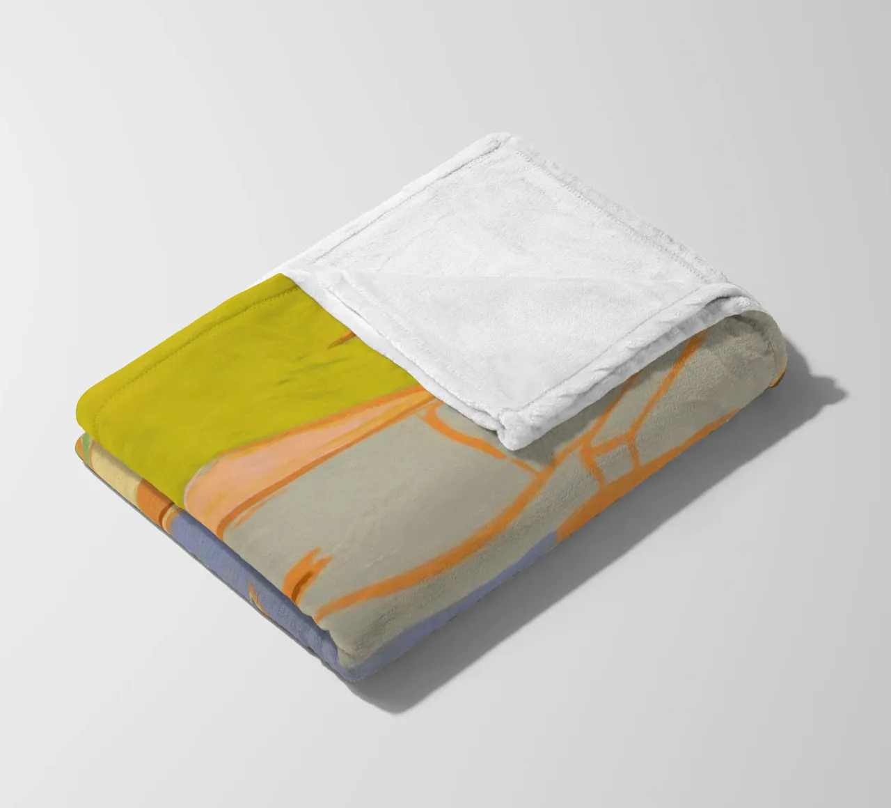 A Day at Home fleece blanket by Arty Guava