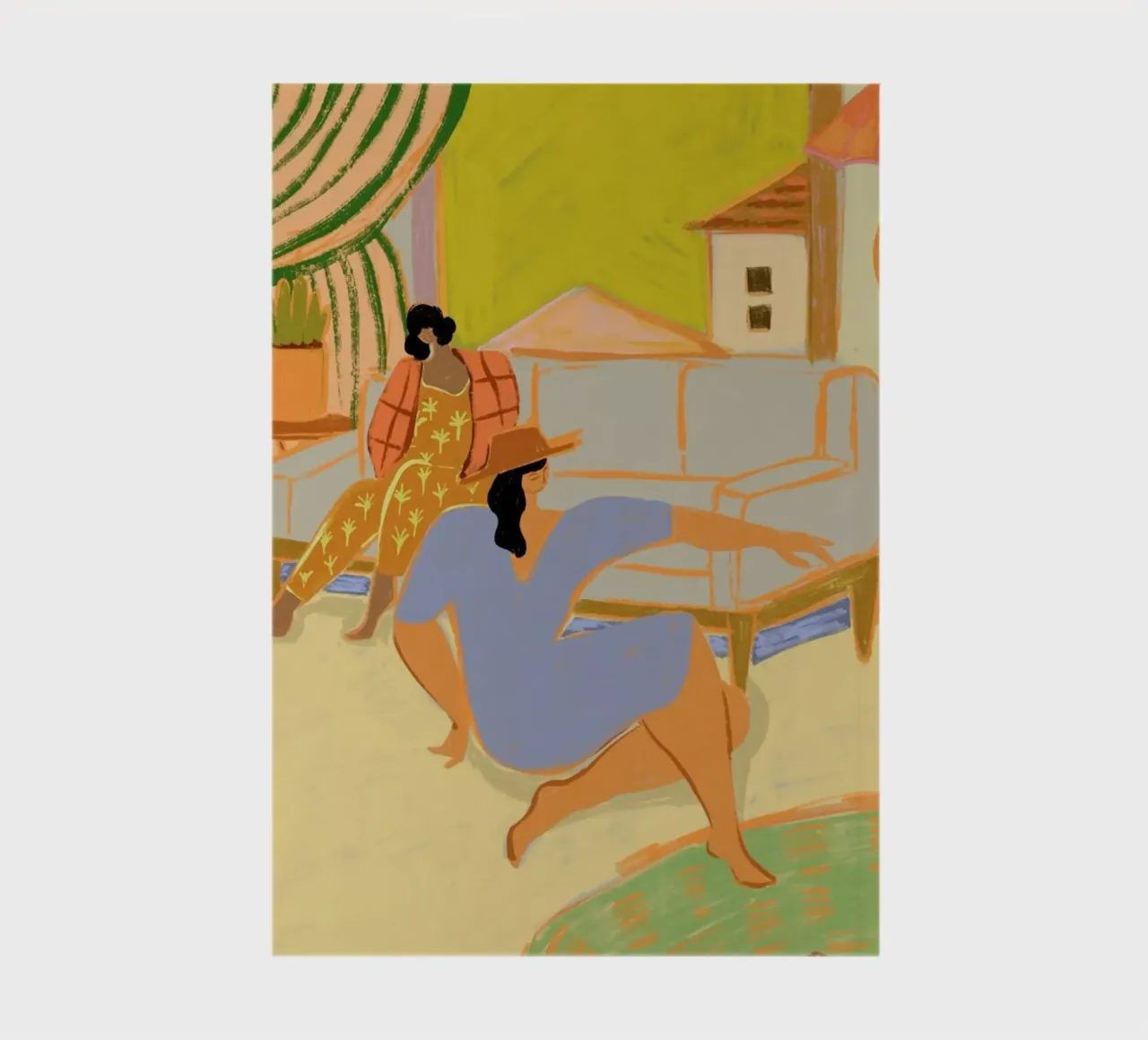 A Day at Home notebook by Arty Guava