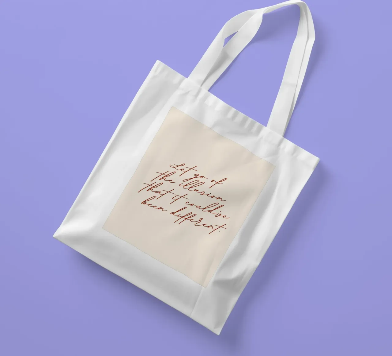 Olvídese de la ilusión de que podría haber sido diferente tote bag de 83oranges