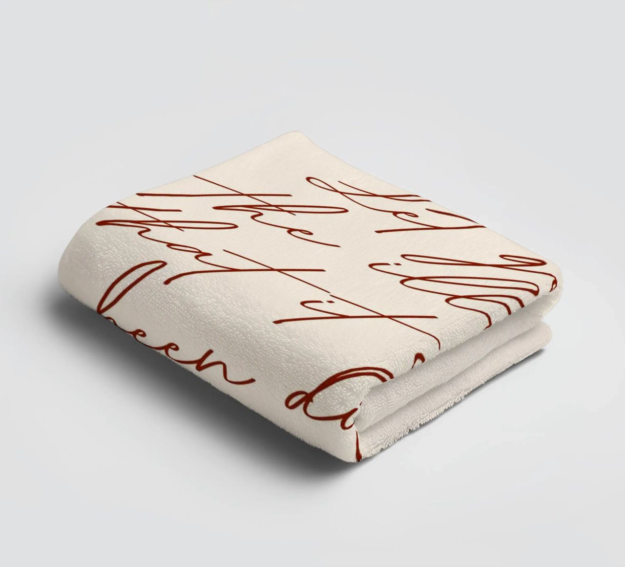 Let Go Of The Illusion That It Could've Been Different towel by 83oranges
