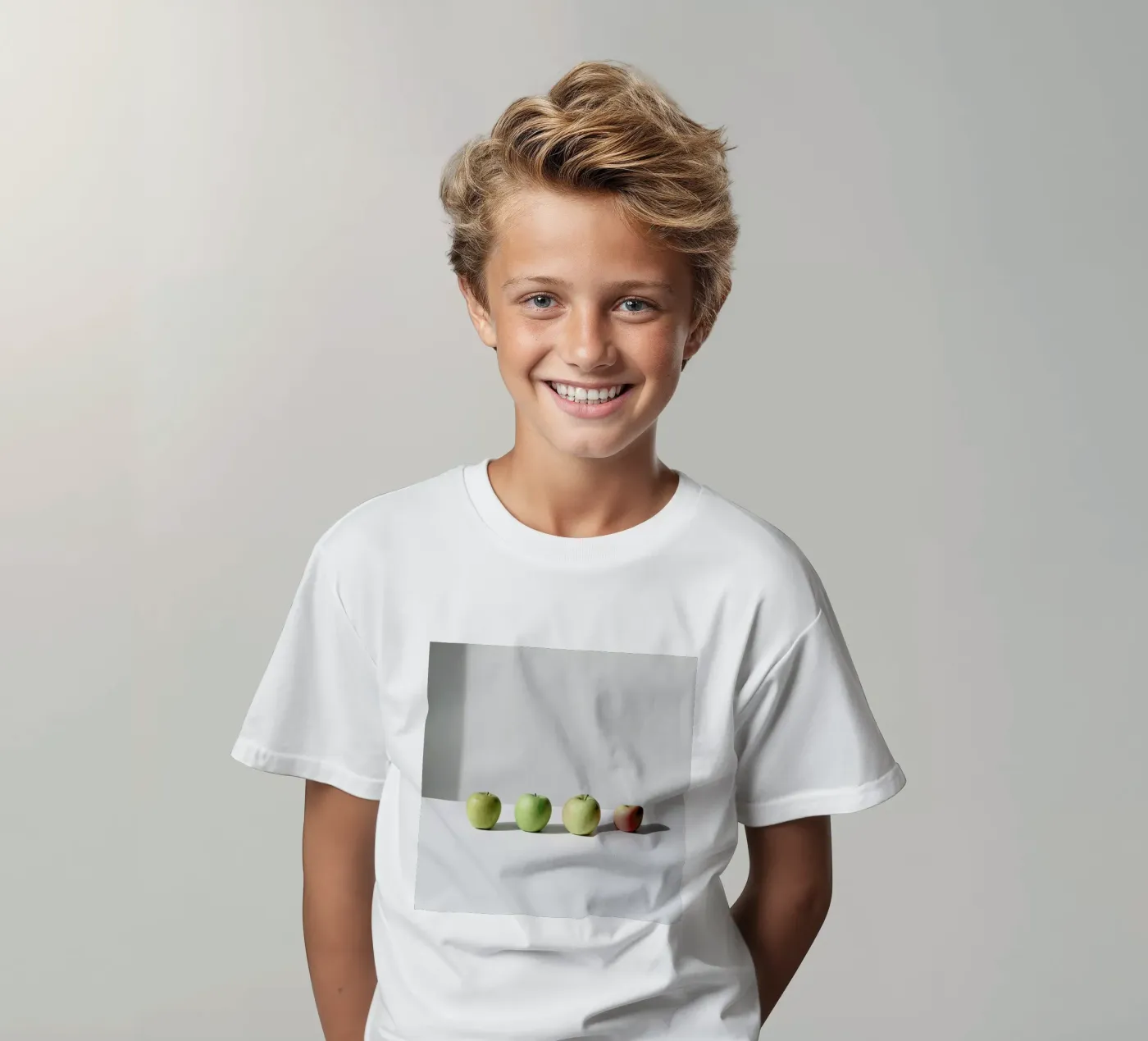 Apples kinder t-shirt van George Griefy