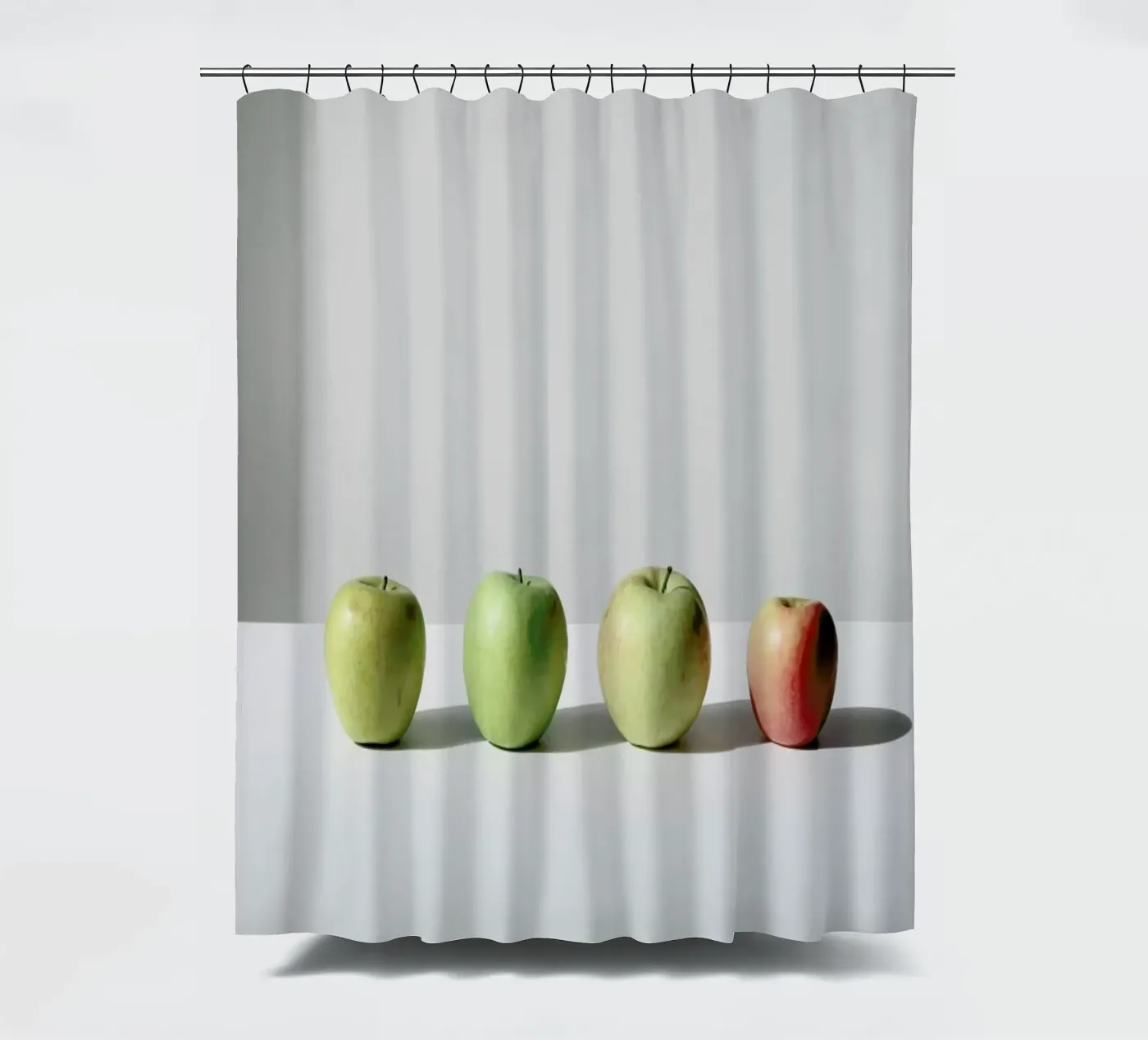 Apples douchegordijn van George Griefy