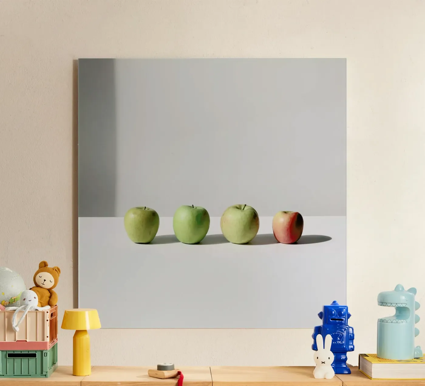 Apples plexiglass da George Griefy