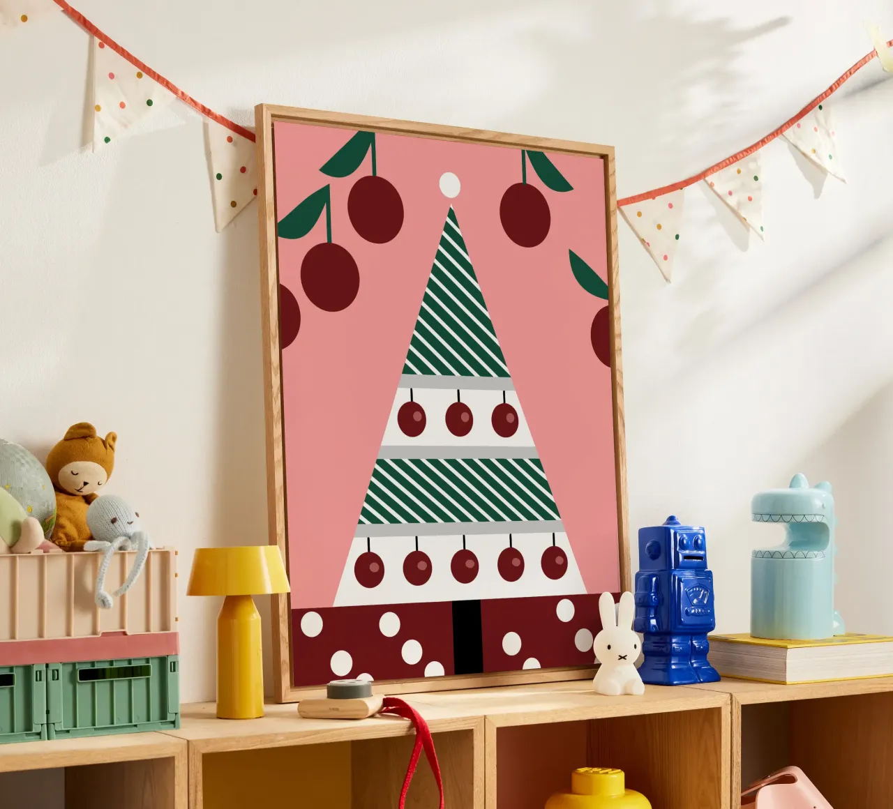 Albero di Natale e ciliegie plexiglass da LOOK DIFFERENT