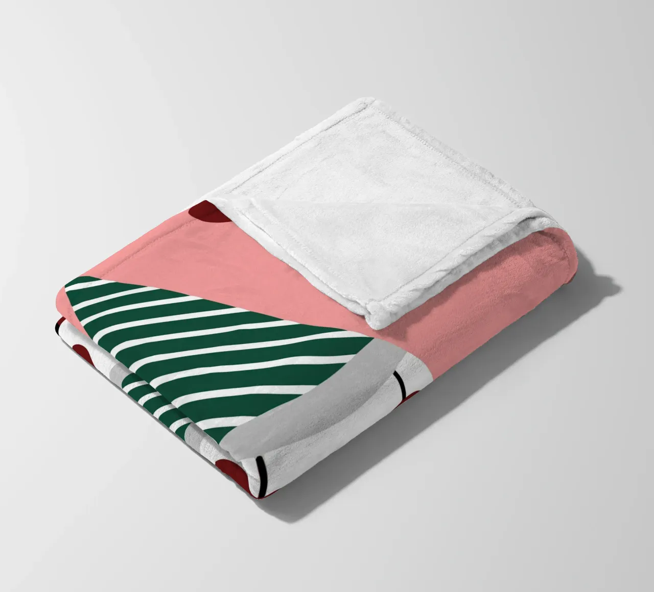 Albero di Natale e ciliegie coperta in pile da LOOK DIFFERENT