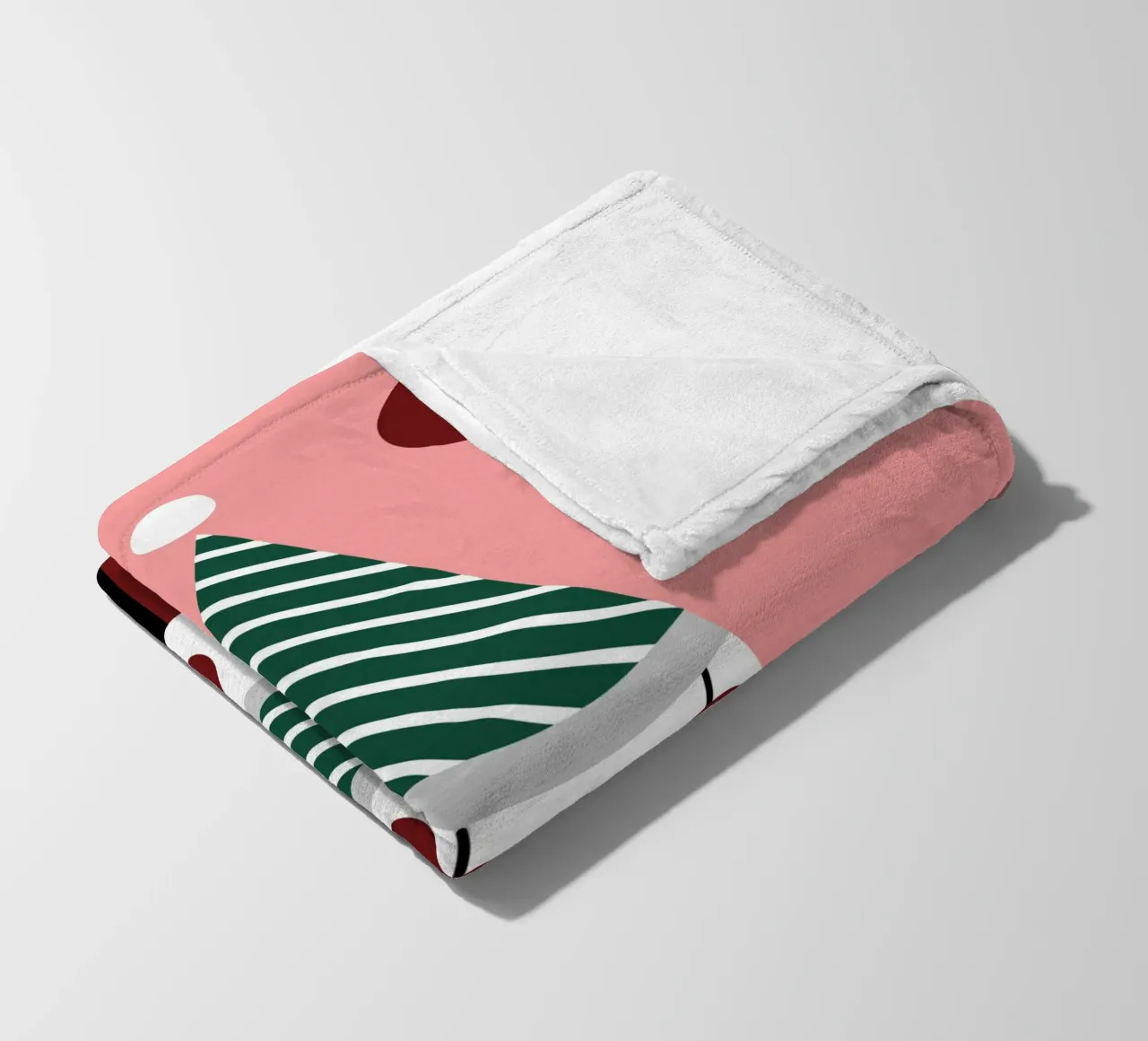 Albero di Natale e ciliegie coperta in pile da LOOK DIFFERENT
