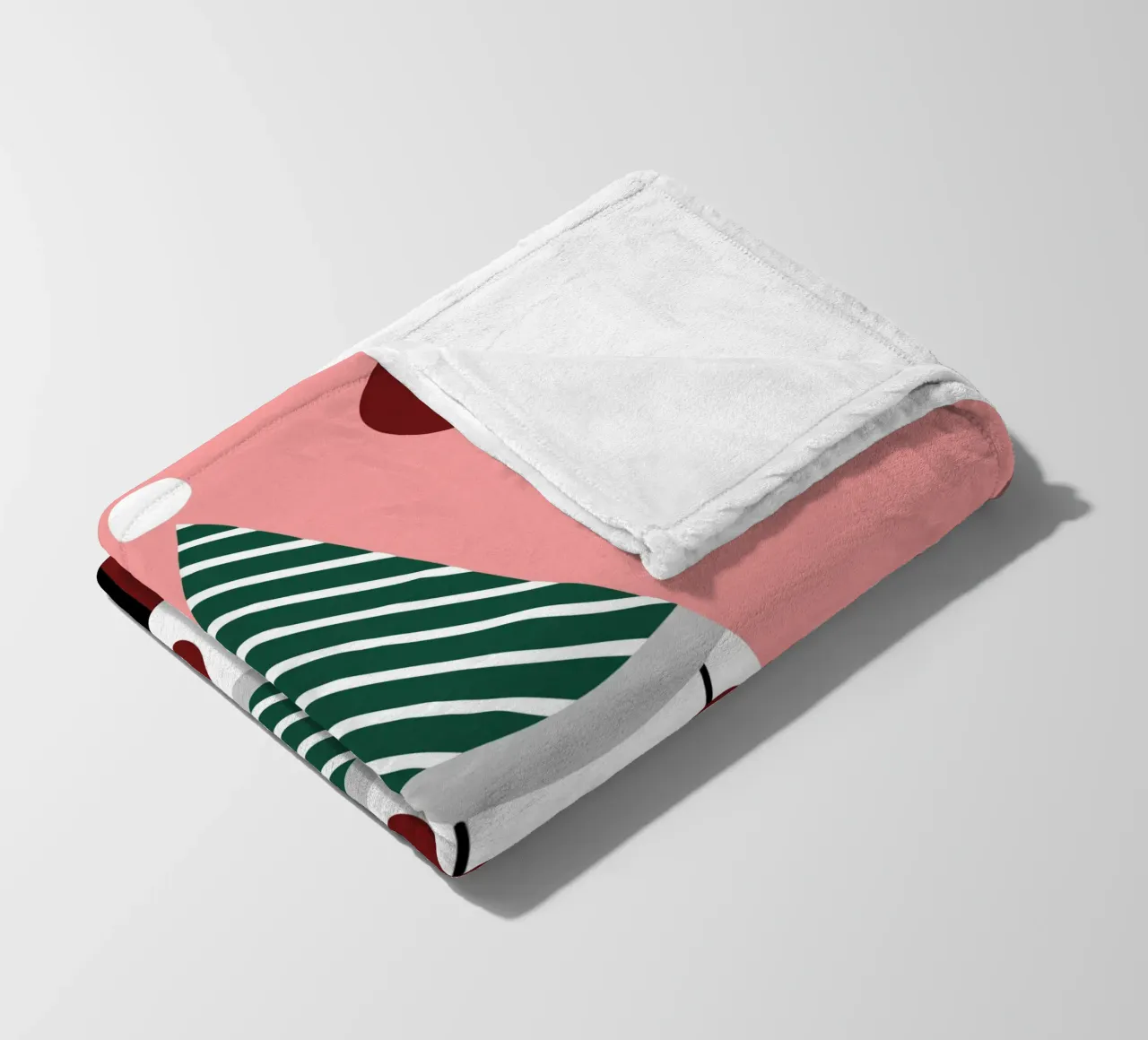 Albero di Natale e ciliegie coperta in pile da LOOK DIFFERENT