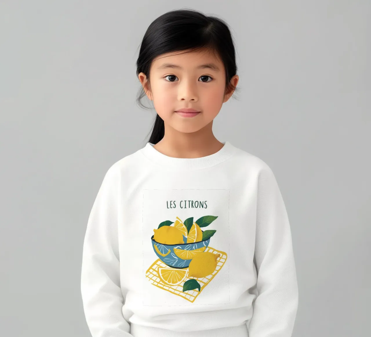Resplandor de limón picante sudadera para niño de Terra Tone