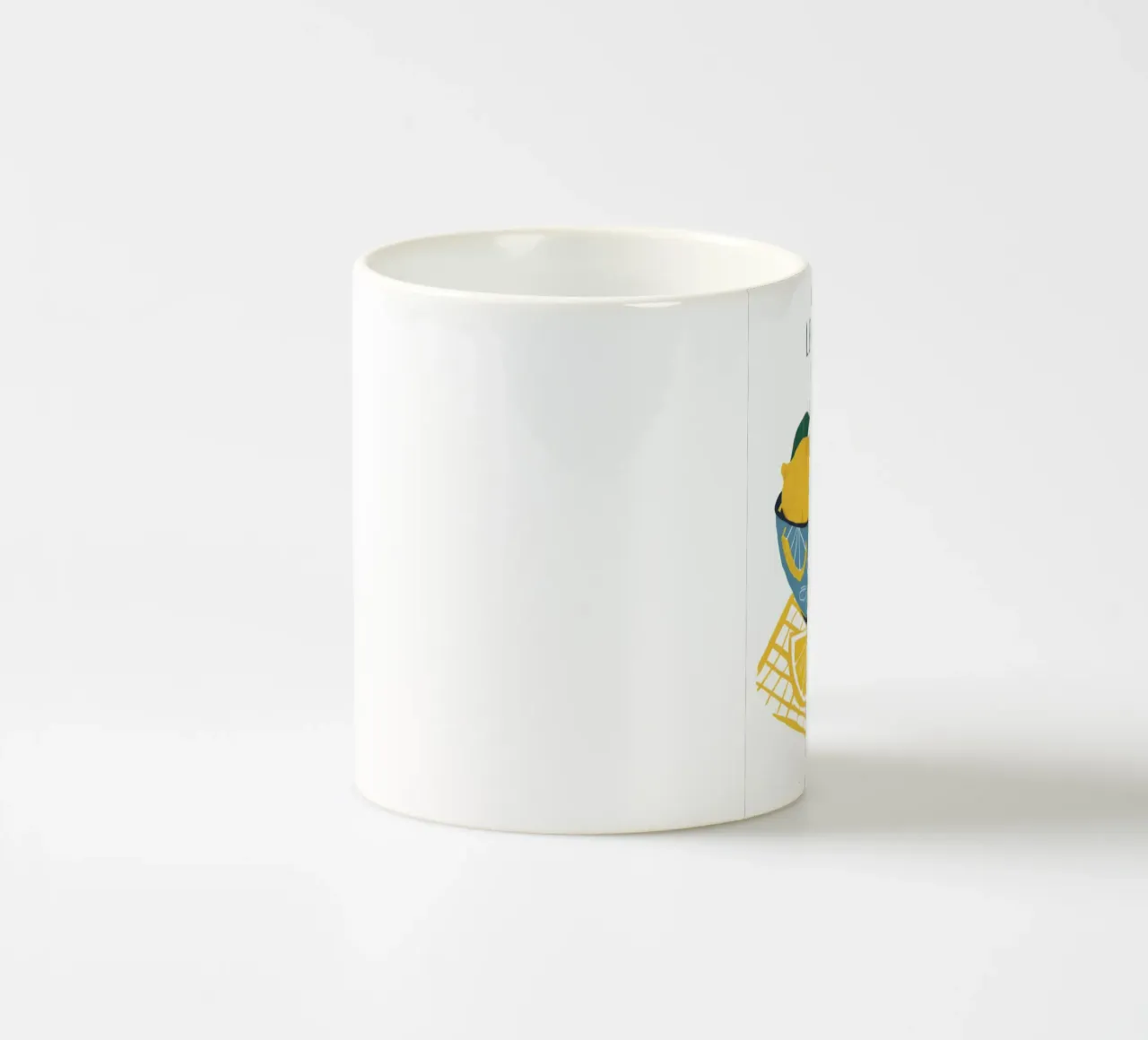 Radiosità al limone tazza in ceramica da Terra Tone