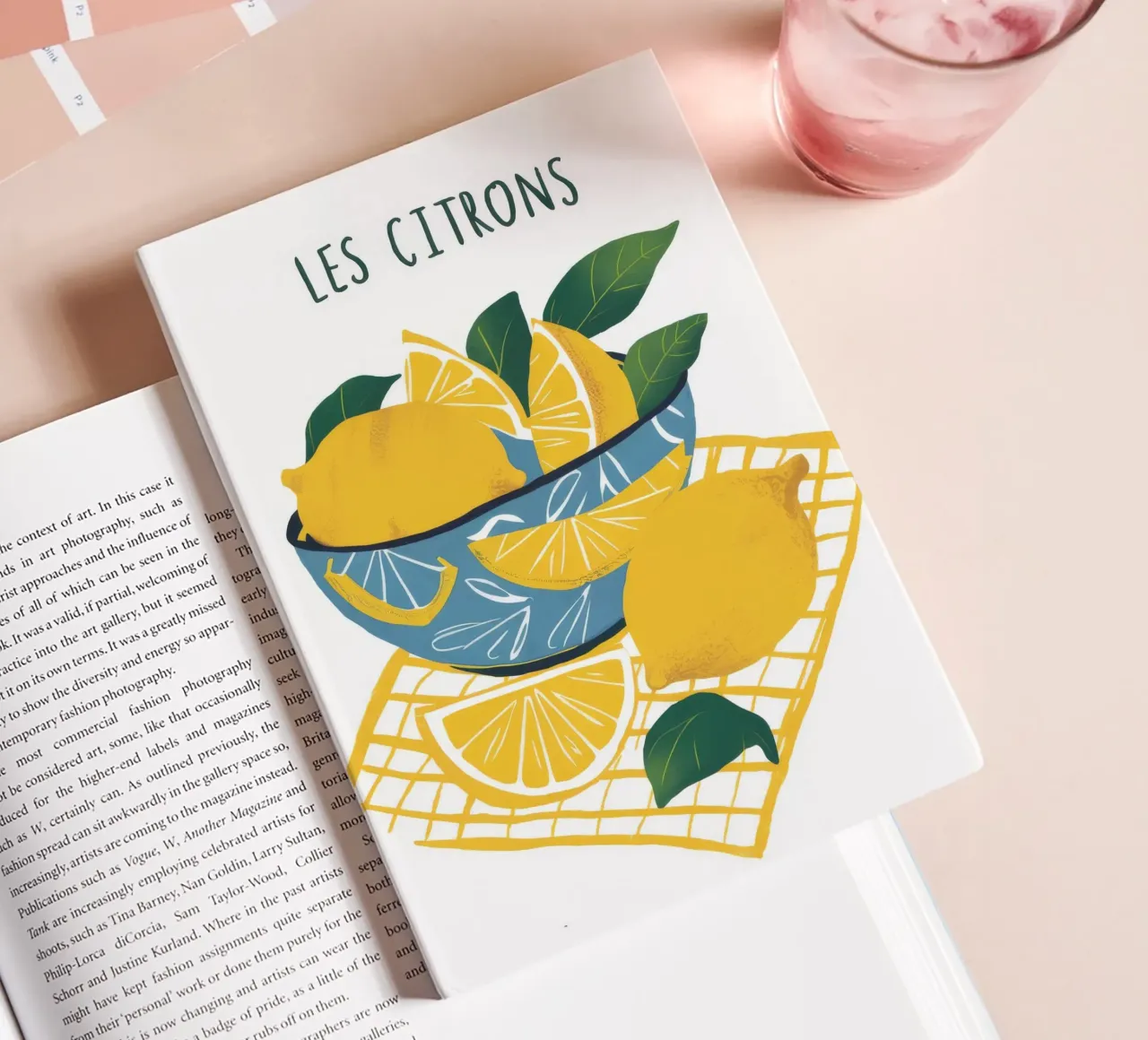 Zesty Lemon Radiance notebook by Terra Tone