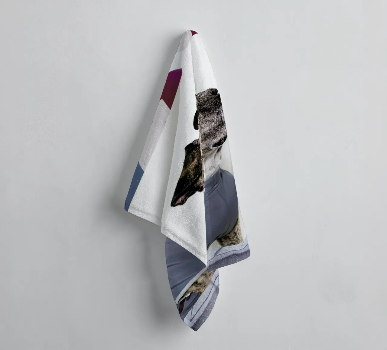 The Tailwaggers 7-3 towel by Paul Aidan Perry