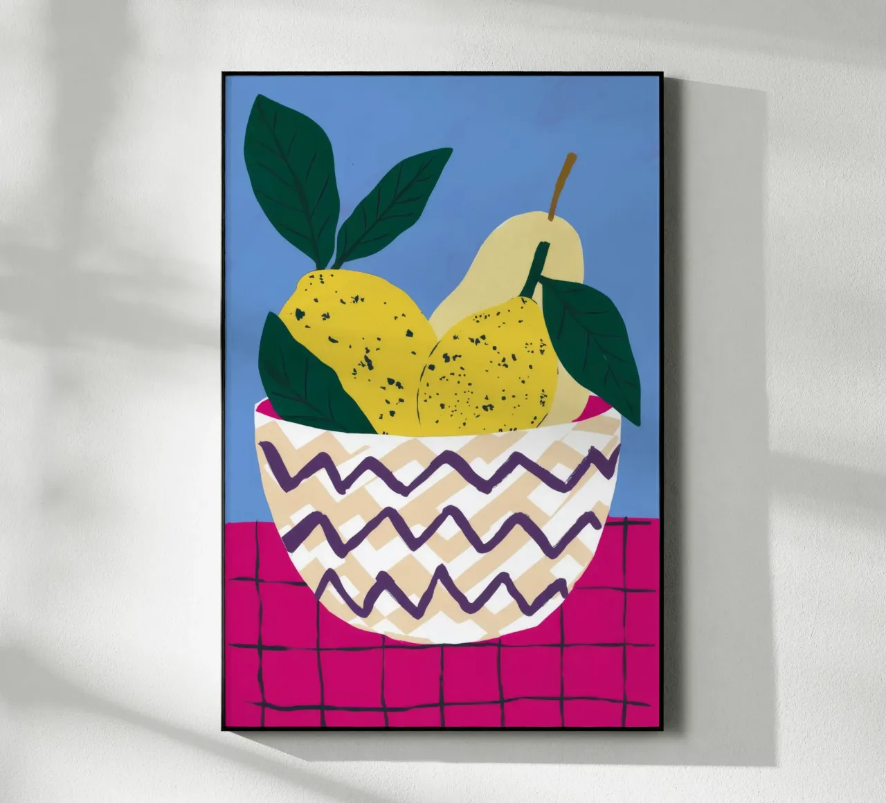 Armonia di pere a zig zag plexiglass da Terra Tone