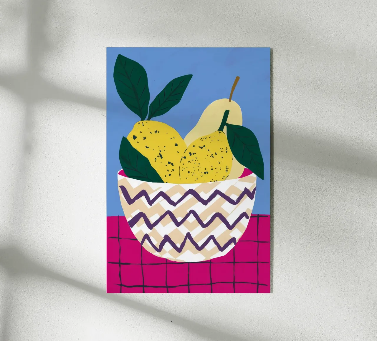 Armonia di pere a zig zag plexiglass da Terra Tone