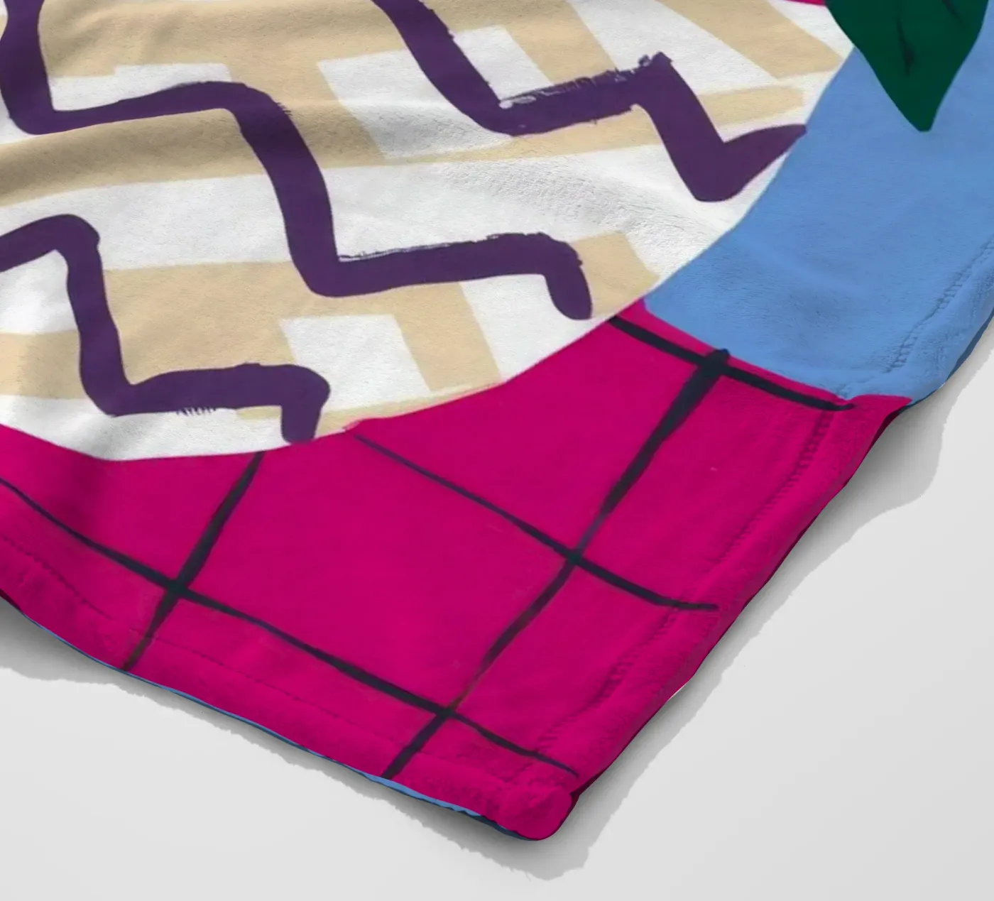 Zigzag Pear Harmony fleecedeken van Terra Tone