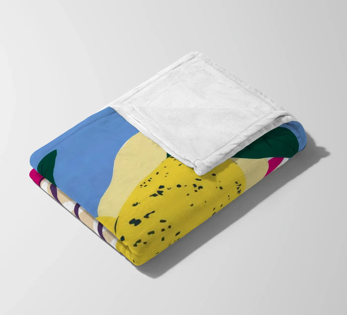 Zigzag Pear Harmony fleecedeken van Terra Tone