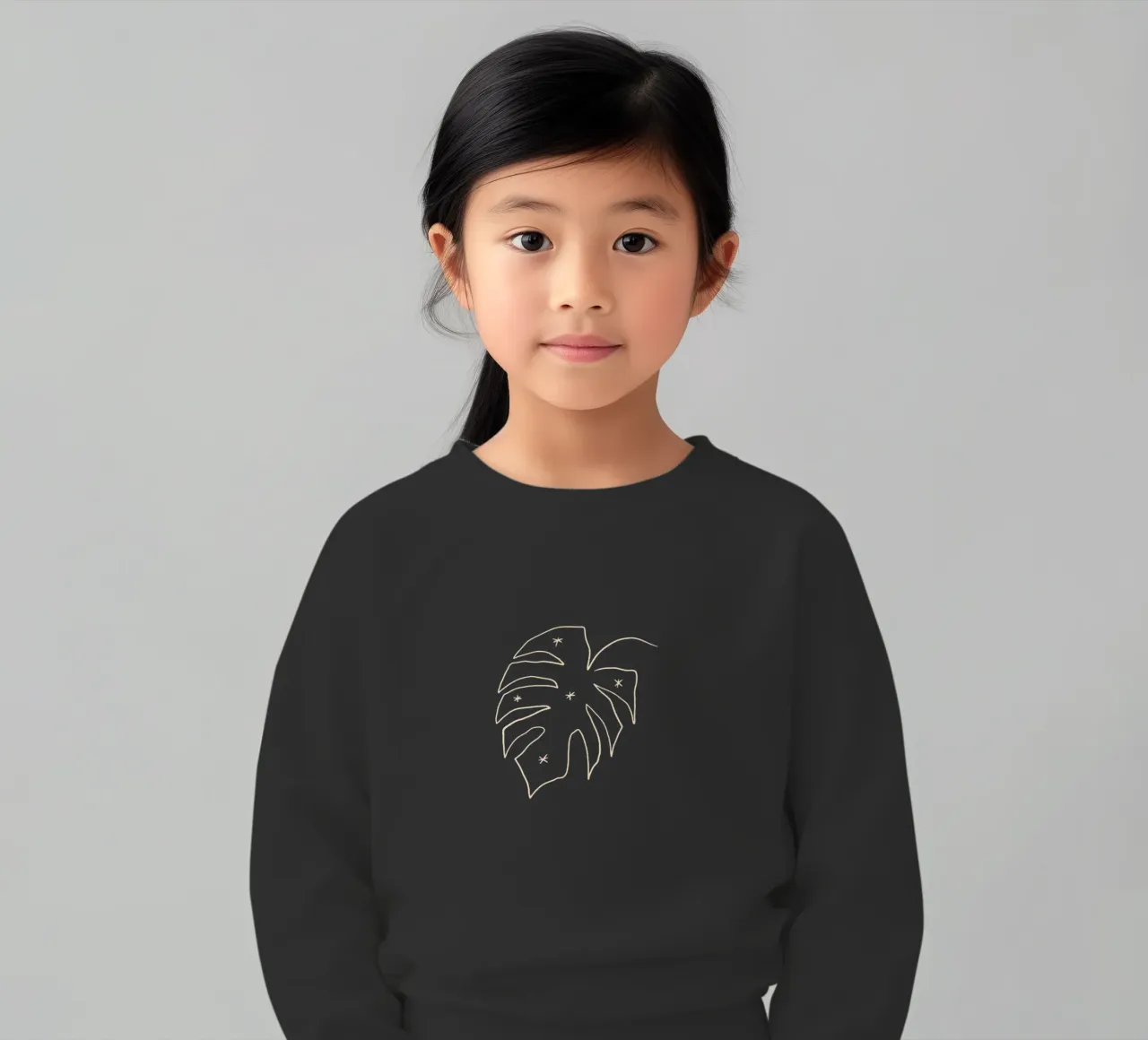 Summer Line No 08 (Without Background) felpa bambino da treechild