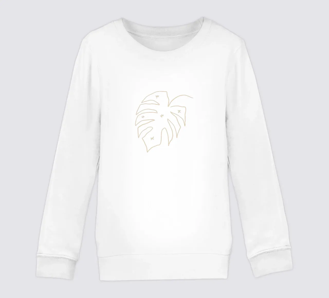 Summer Line No 08 (Without Background) felpa bambino da treechild