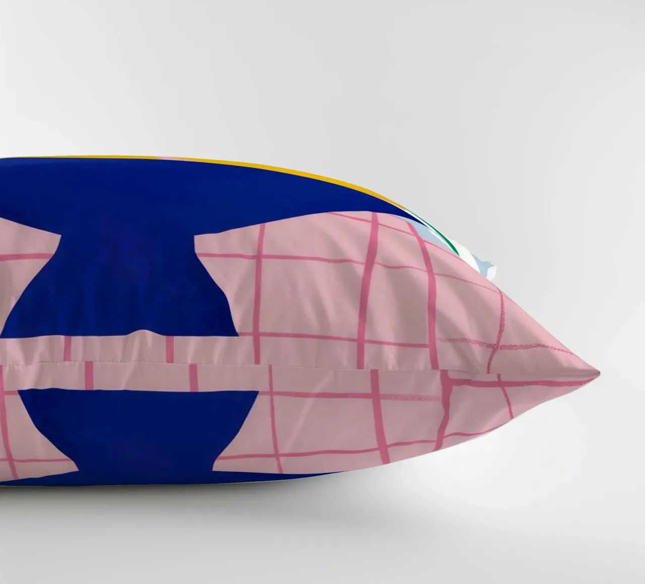 Azure Citrus Abundance decorative cushion by Terra Tone