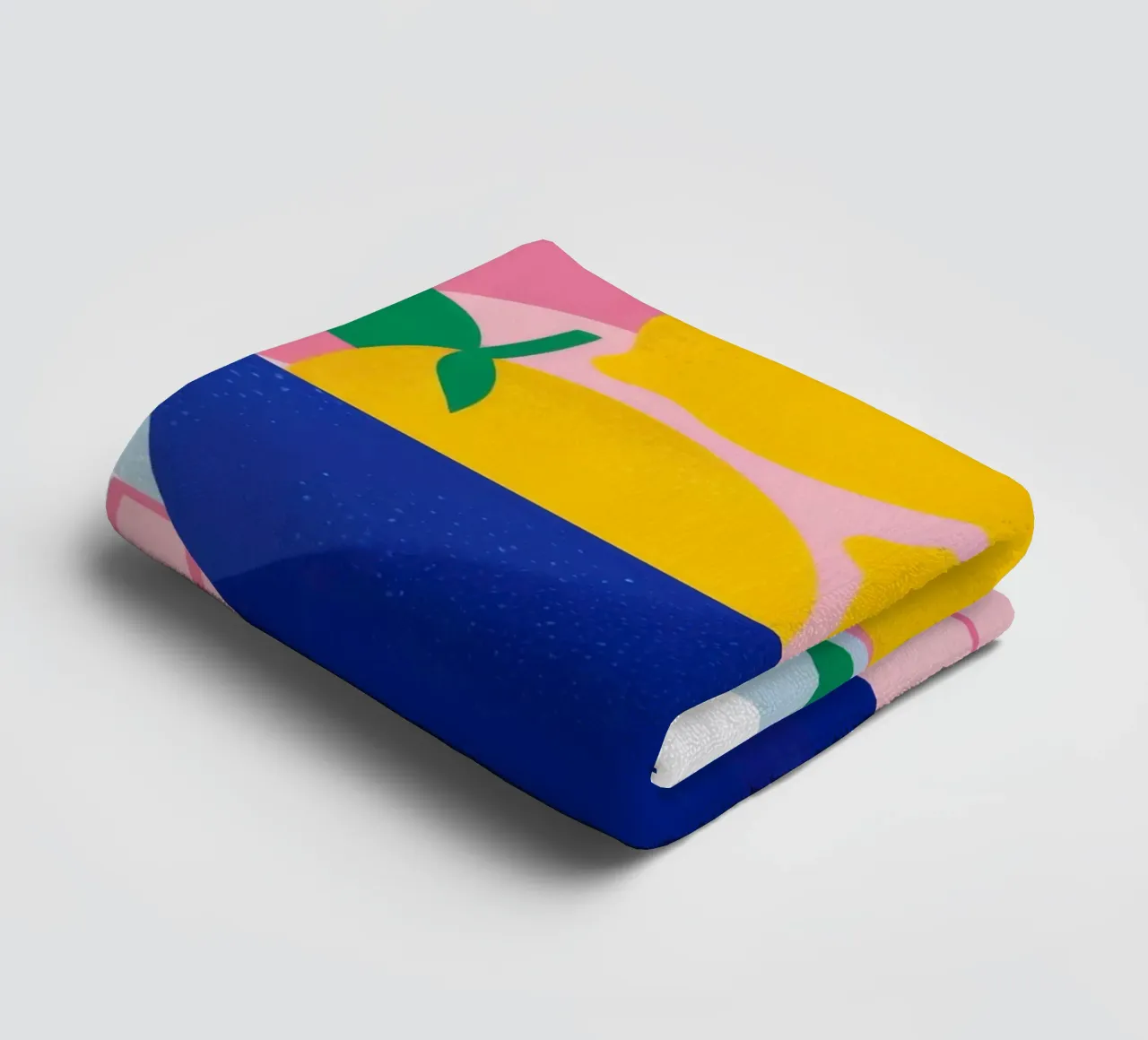 Azure Citrus Abundance towel by Terra Tone