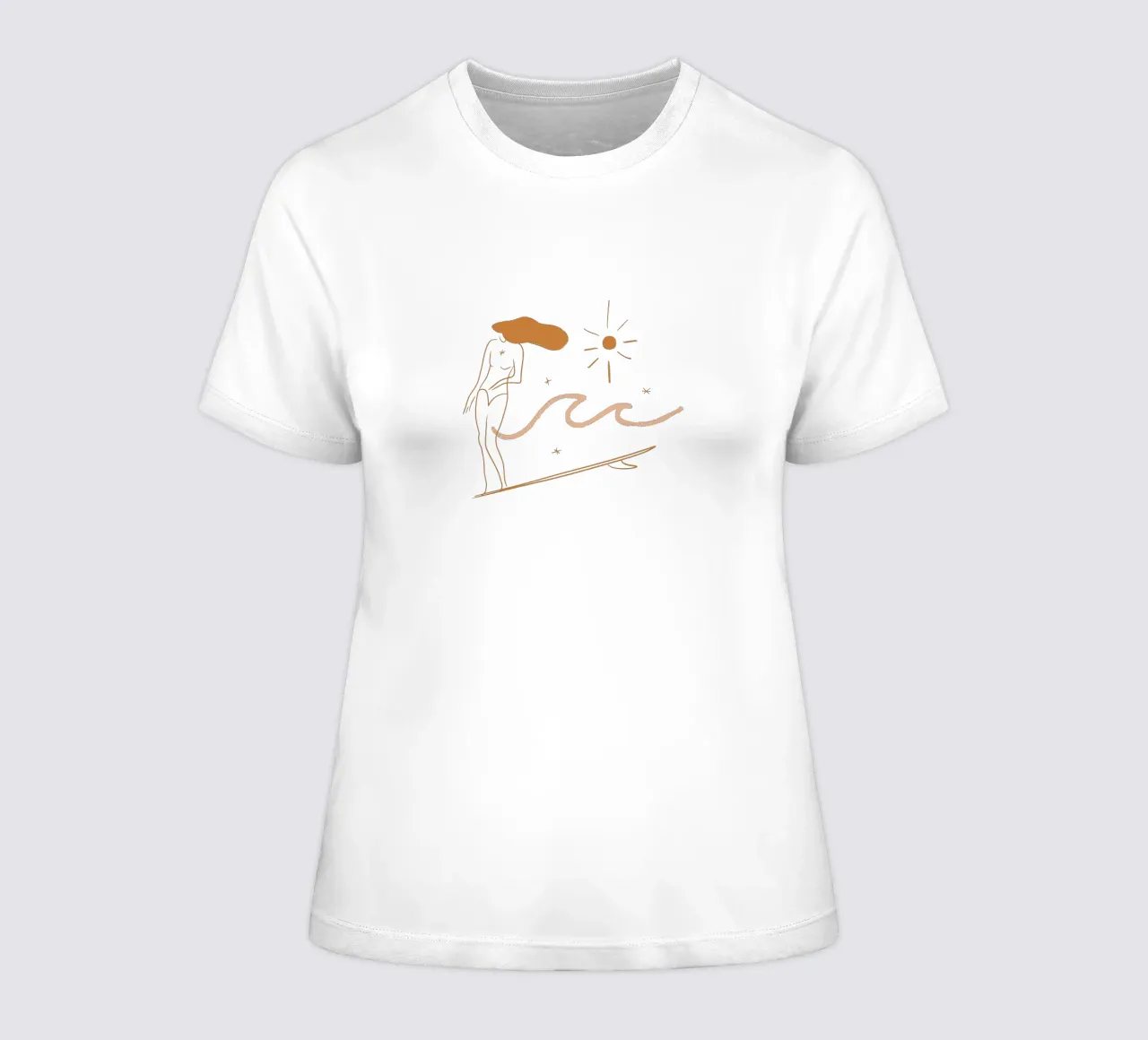 Summer Line No 09 (Without Background) t-shirt da donna da treechild