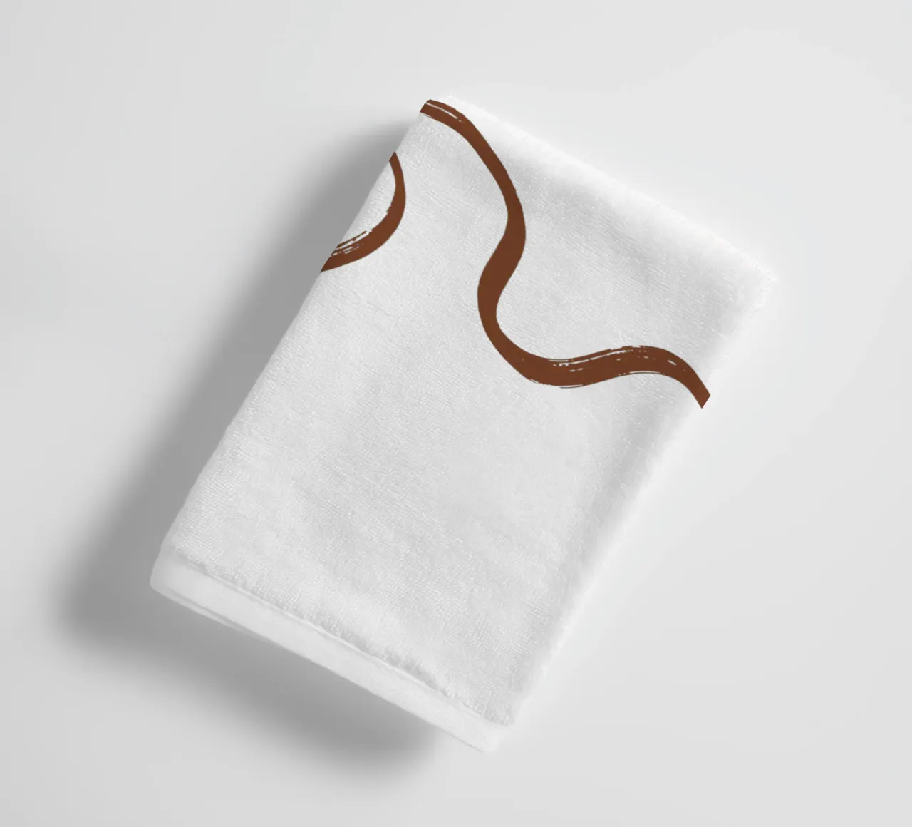 Summer Line No 10 (Without Background) asciugamano da bagno da treechild