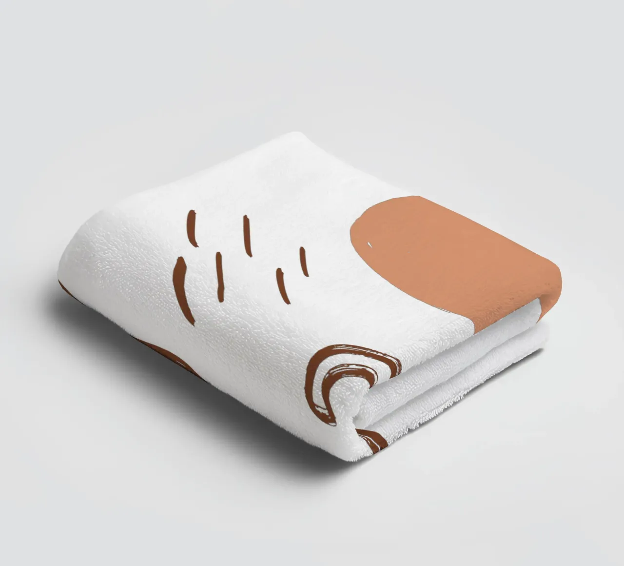 Summer Line No 10 (Without Background) toalla de baño de treechild