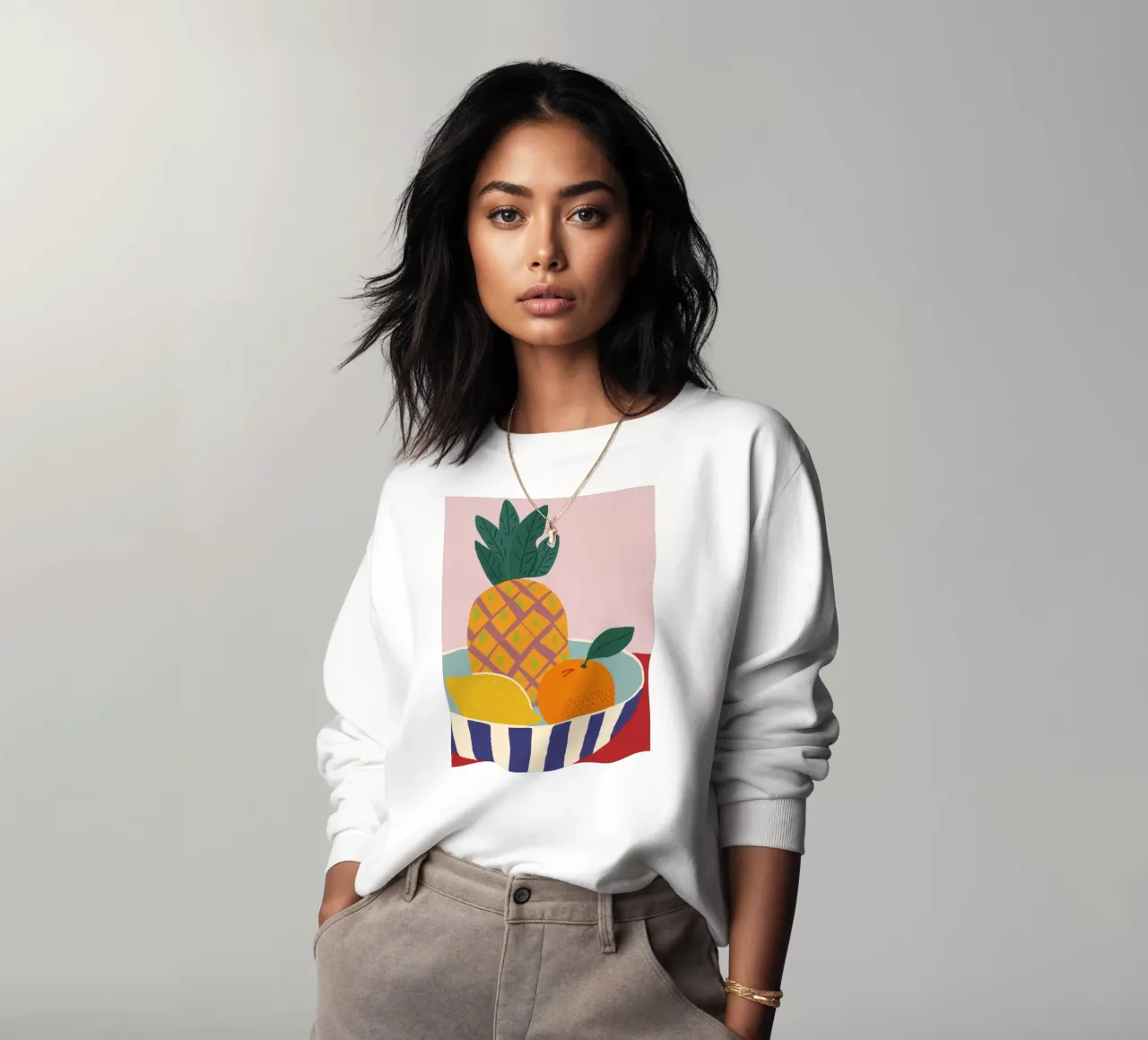 Misto di frutta tropicale felpa da Terra Tone