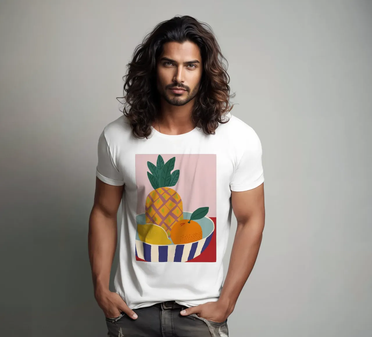 Misto di frutta tropicale t-shirt da Terra Tone