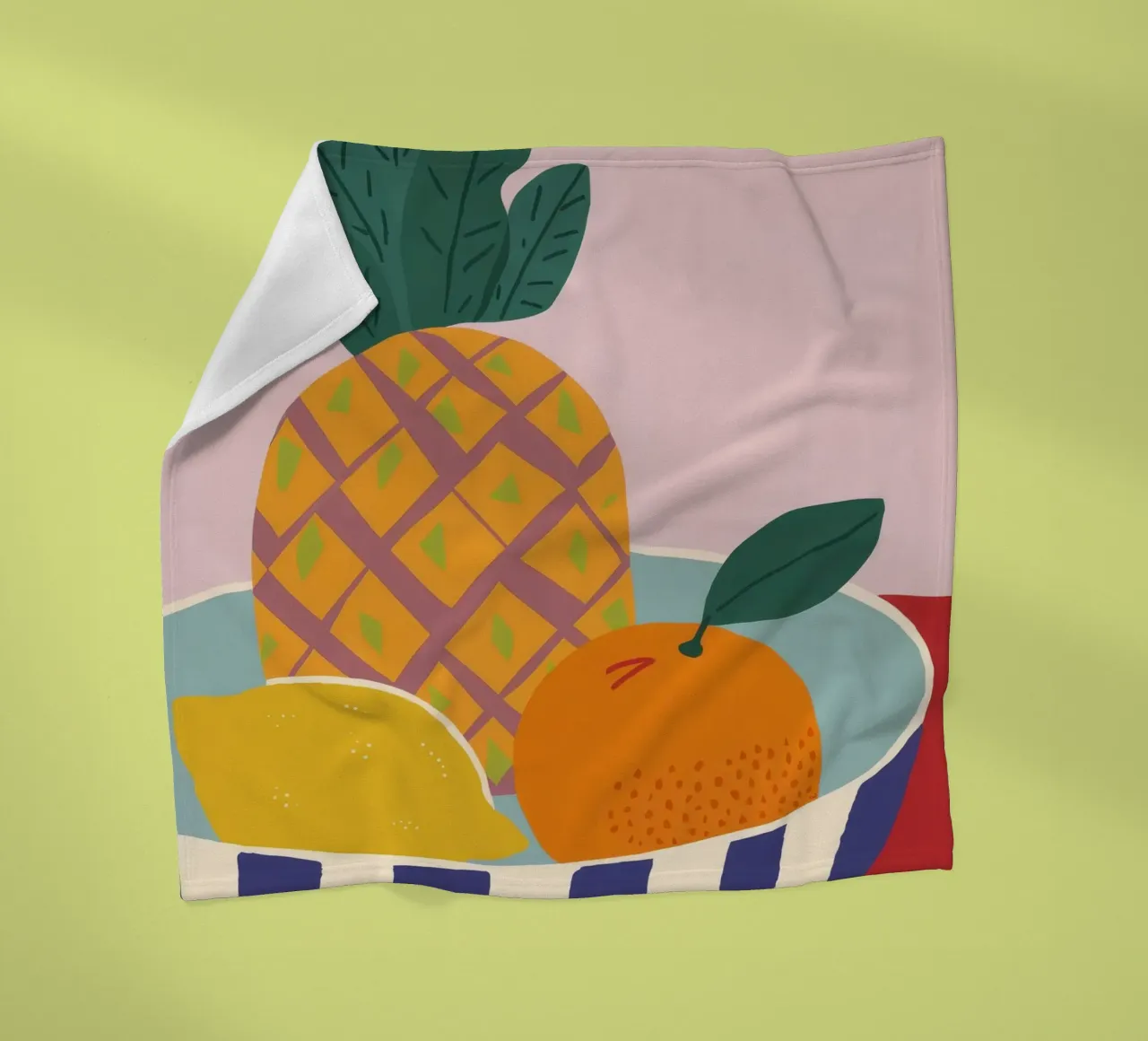 Misto di frutta tropicale coperta in pile da Terra Tone