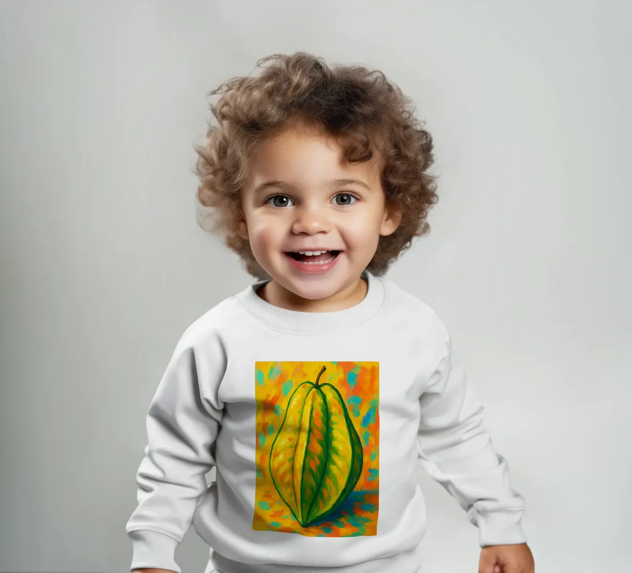 starfruit imaginación abstracta a todo color sudadera de bebé de ameera