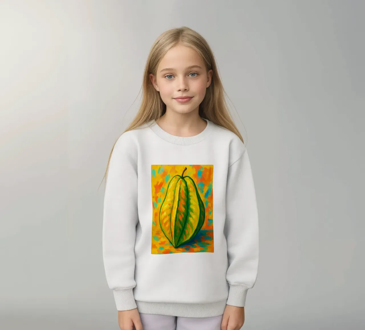starfruit imaginación abstracta a todo color sudadera para niño de ameera