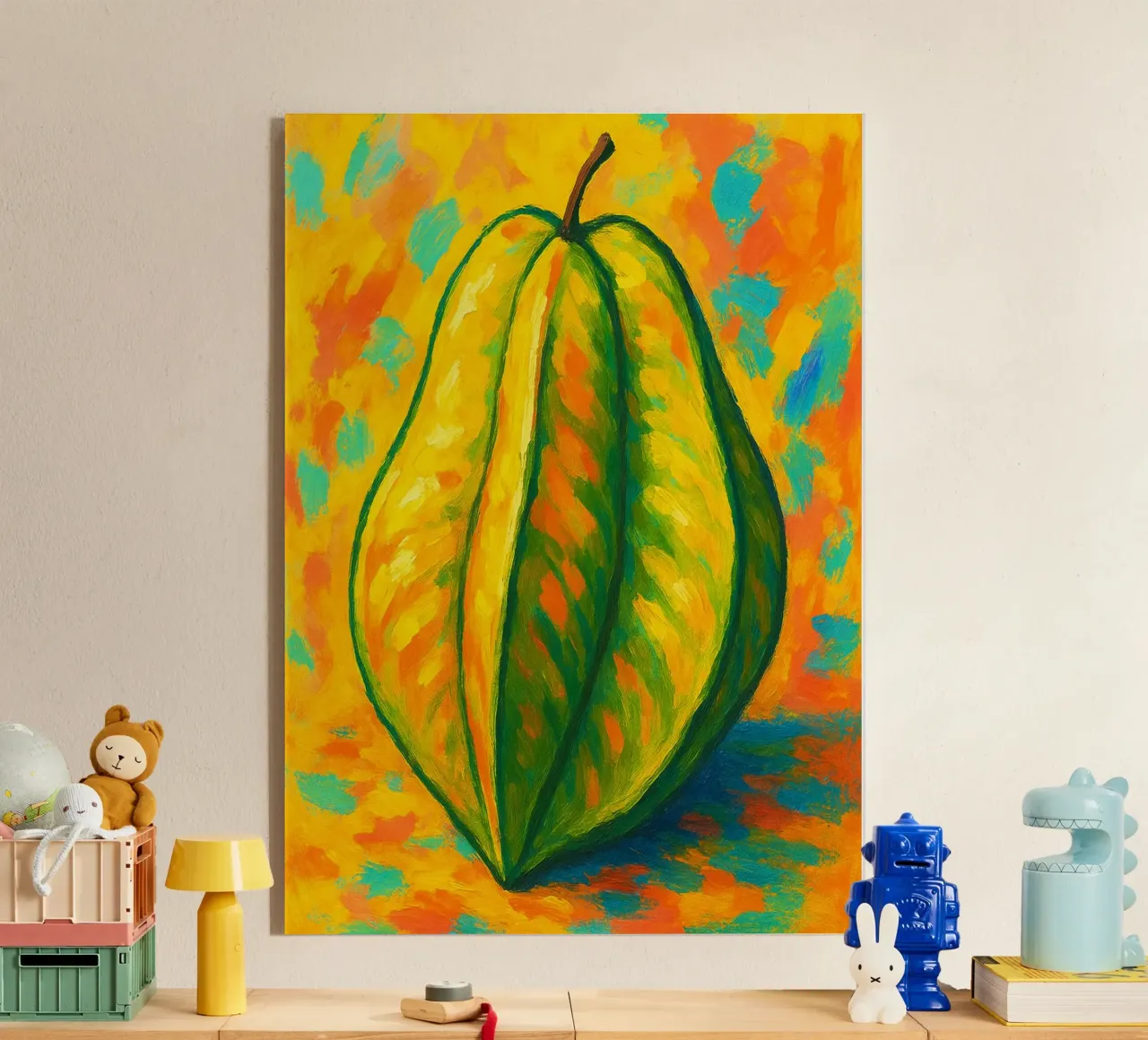 starfruit imaginación abstracta a todo color metacrilato de ameera