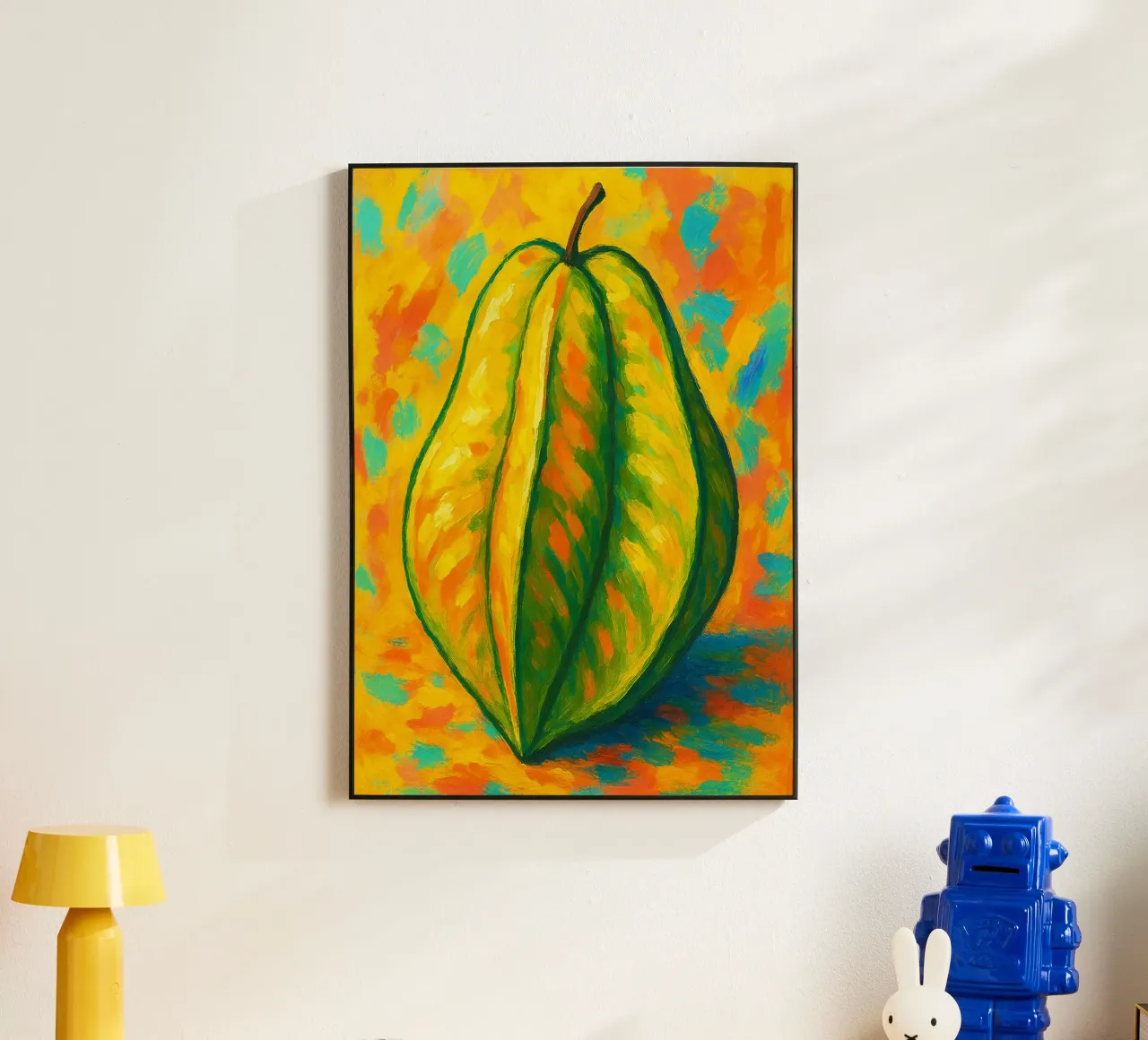 starfruit imaginación abstracta a todo color placa de forex de ameera