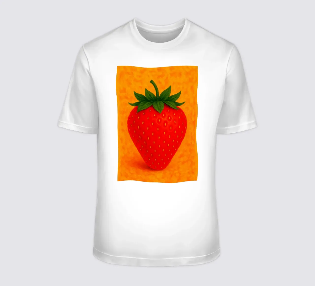 fresa imaginación abstracta a todo color camiseta de ameera