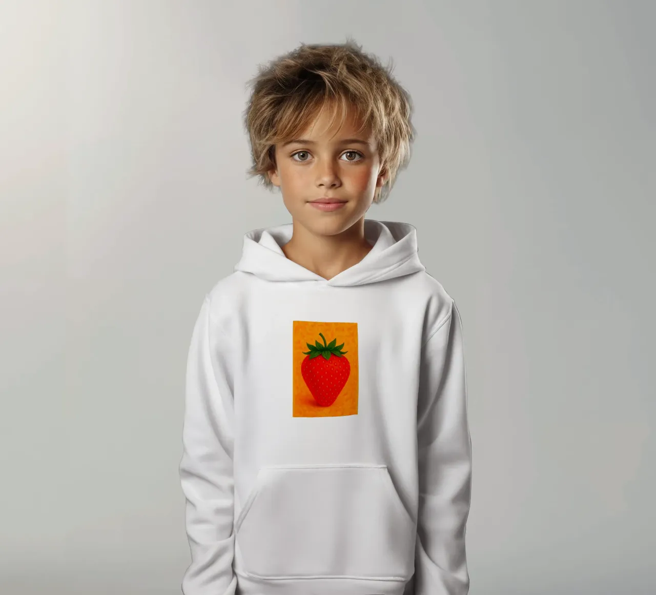 fresa imaginación abstracta a todo color sudadera con capucha para niño de ameera