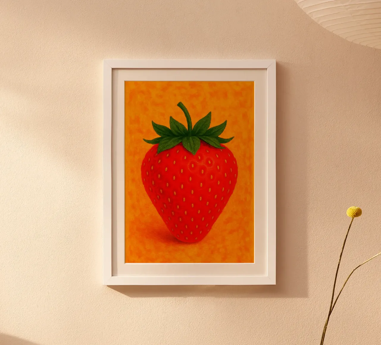 fragola fantasia astratta a colori carta hahnemühle da ameera