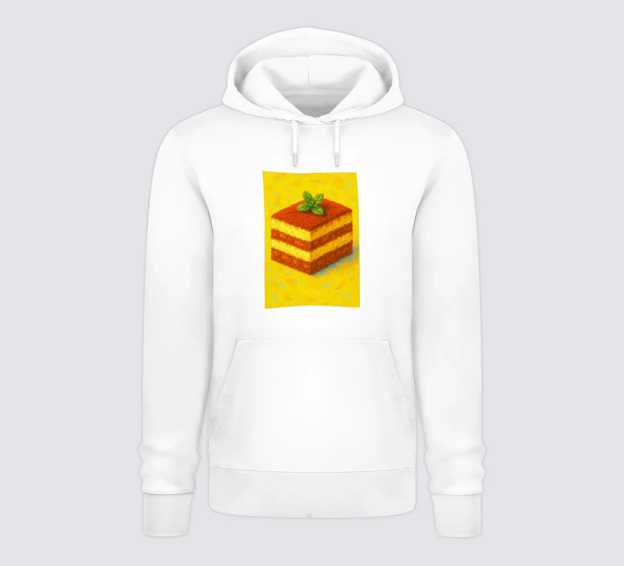 tiramisú imaginación abstracta a todo color sudadera con capucha de ameera