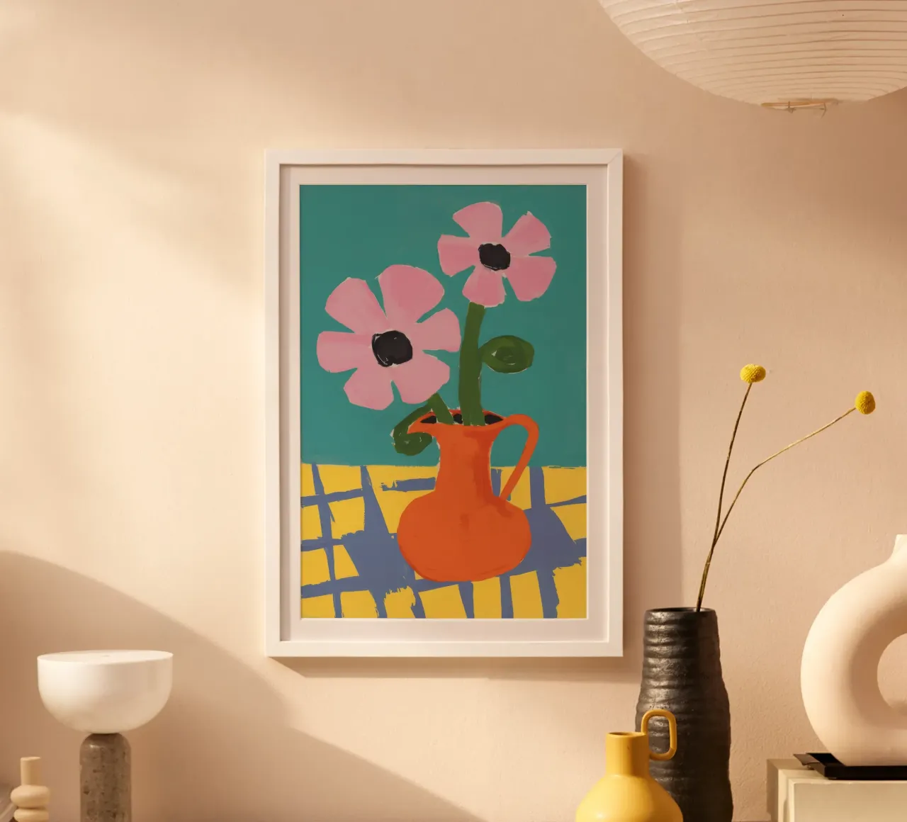 Incontro con i fiori pastello carta hahnemühle da Terra Tone
