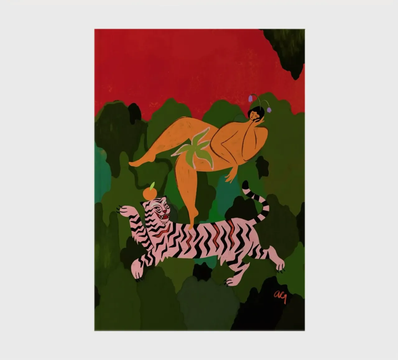 Fierce as a Tiger diario da Arty Guava