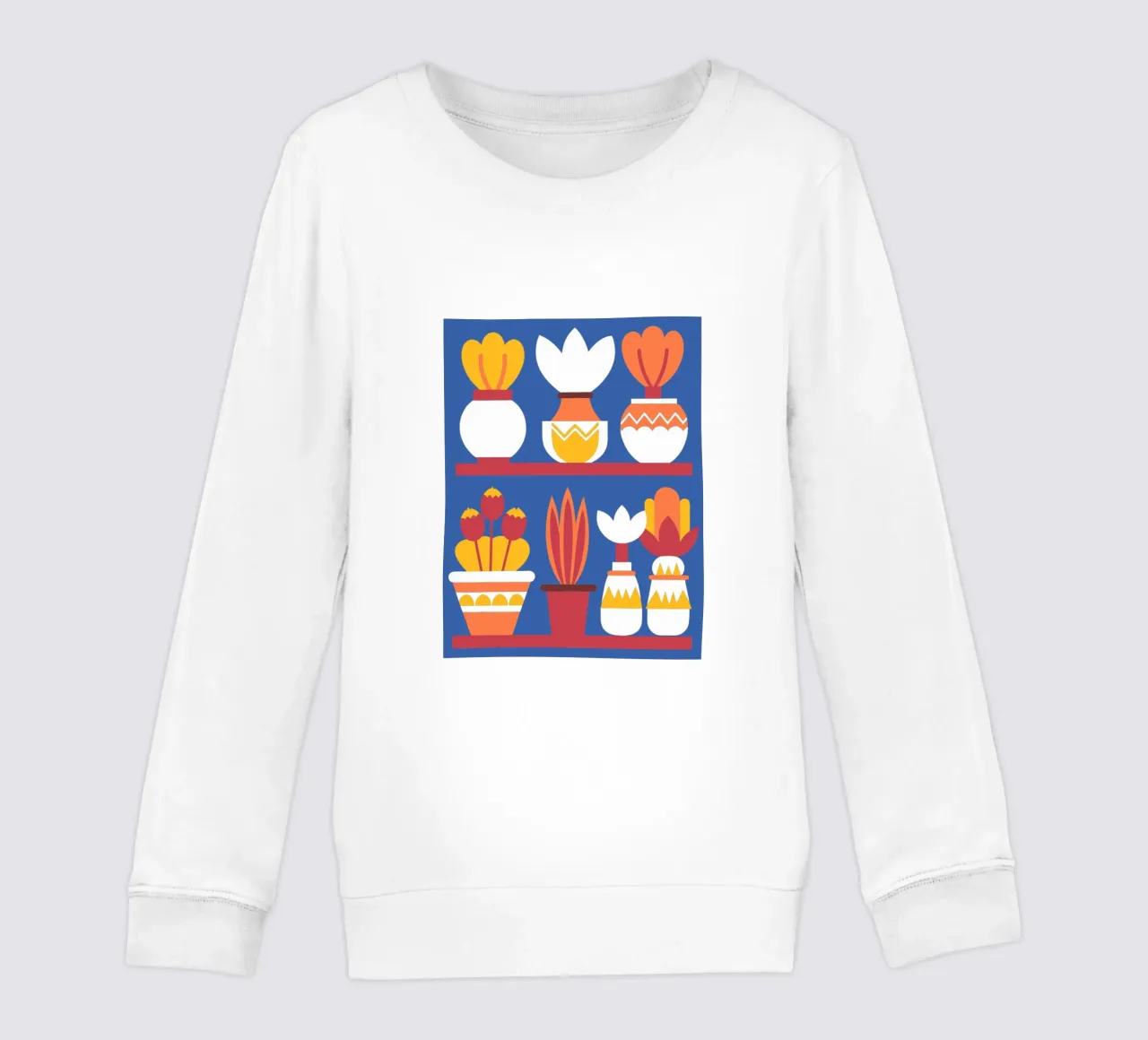 Sette vasi felpa bambino da FLOWER PLACE SHOP