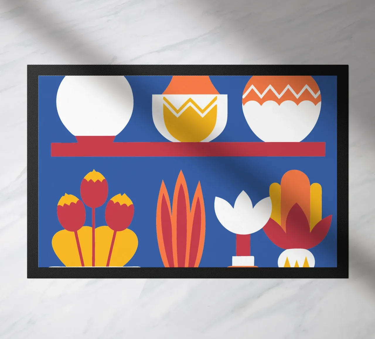 Sette vasi zerbino da FLOWER PLACE SHOP