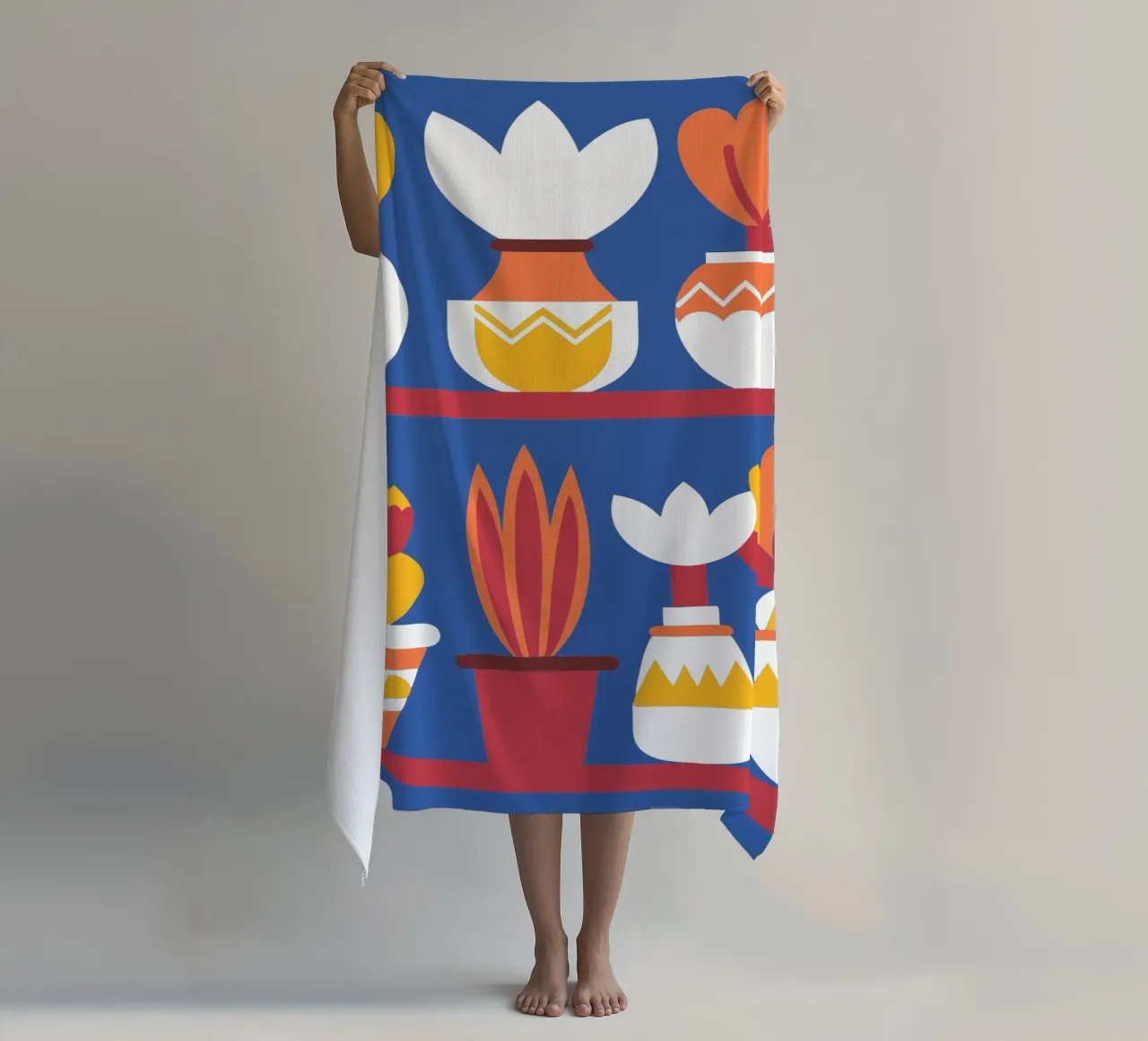 Sette vasi telo mare da FLOWER PLACE SHOP