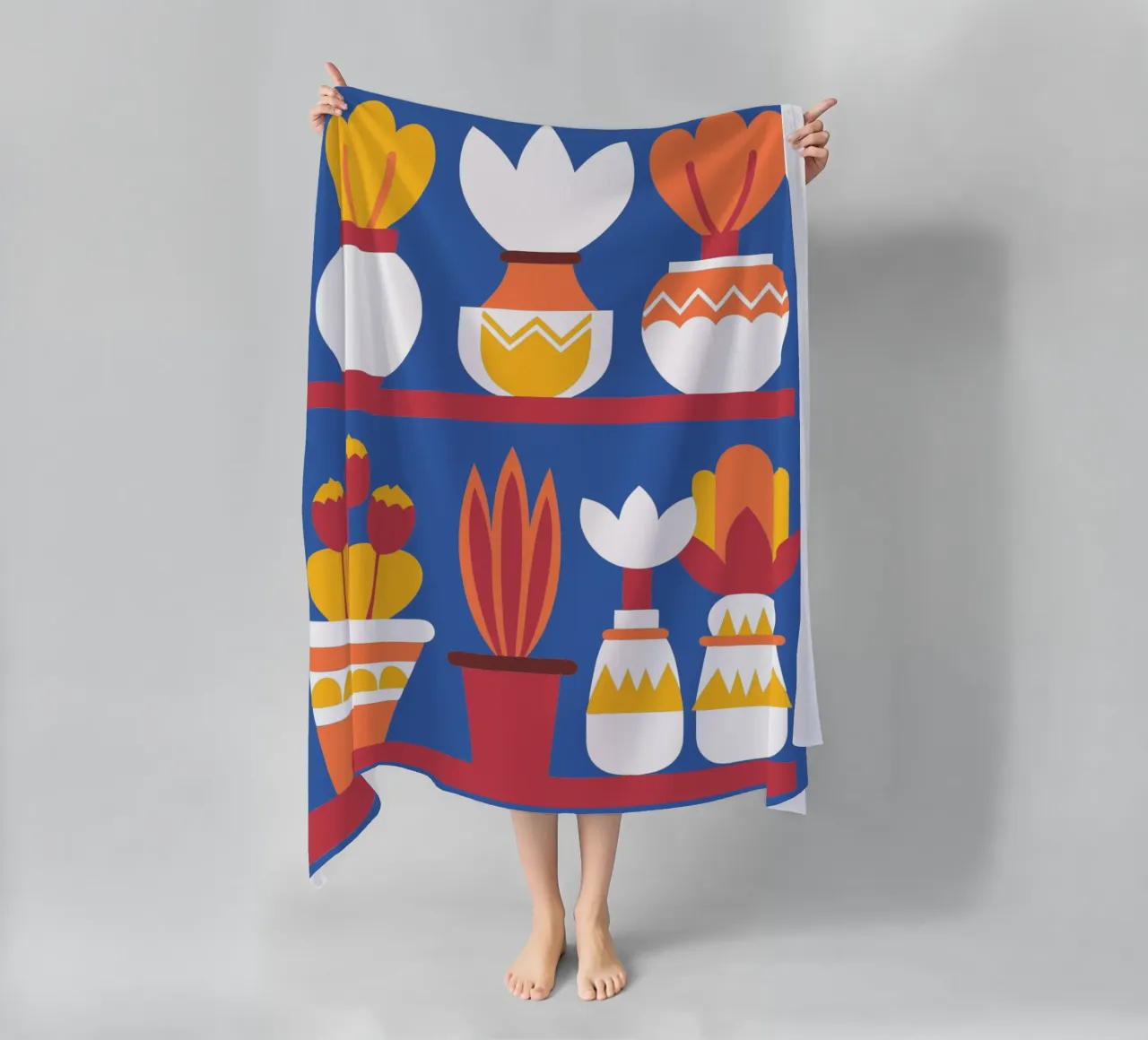 Sette vasi telo mare da FLOWER PLACE SHOP