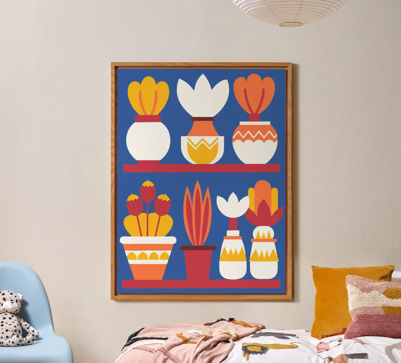 Sette vasi pannello forex da FLOWER PLACE SHOP