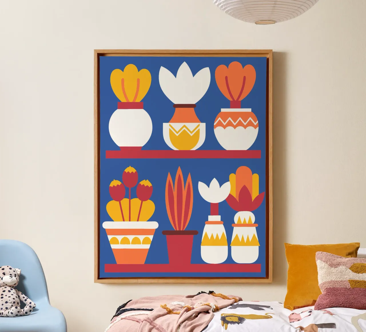 Sette vasi tela da FLOWER PLACE SHOP