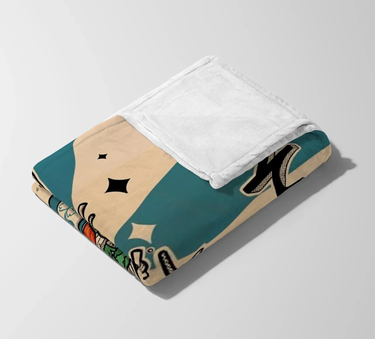 Noodles Every Day coperta in pile da Rafa Gomes