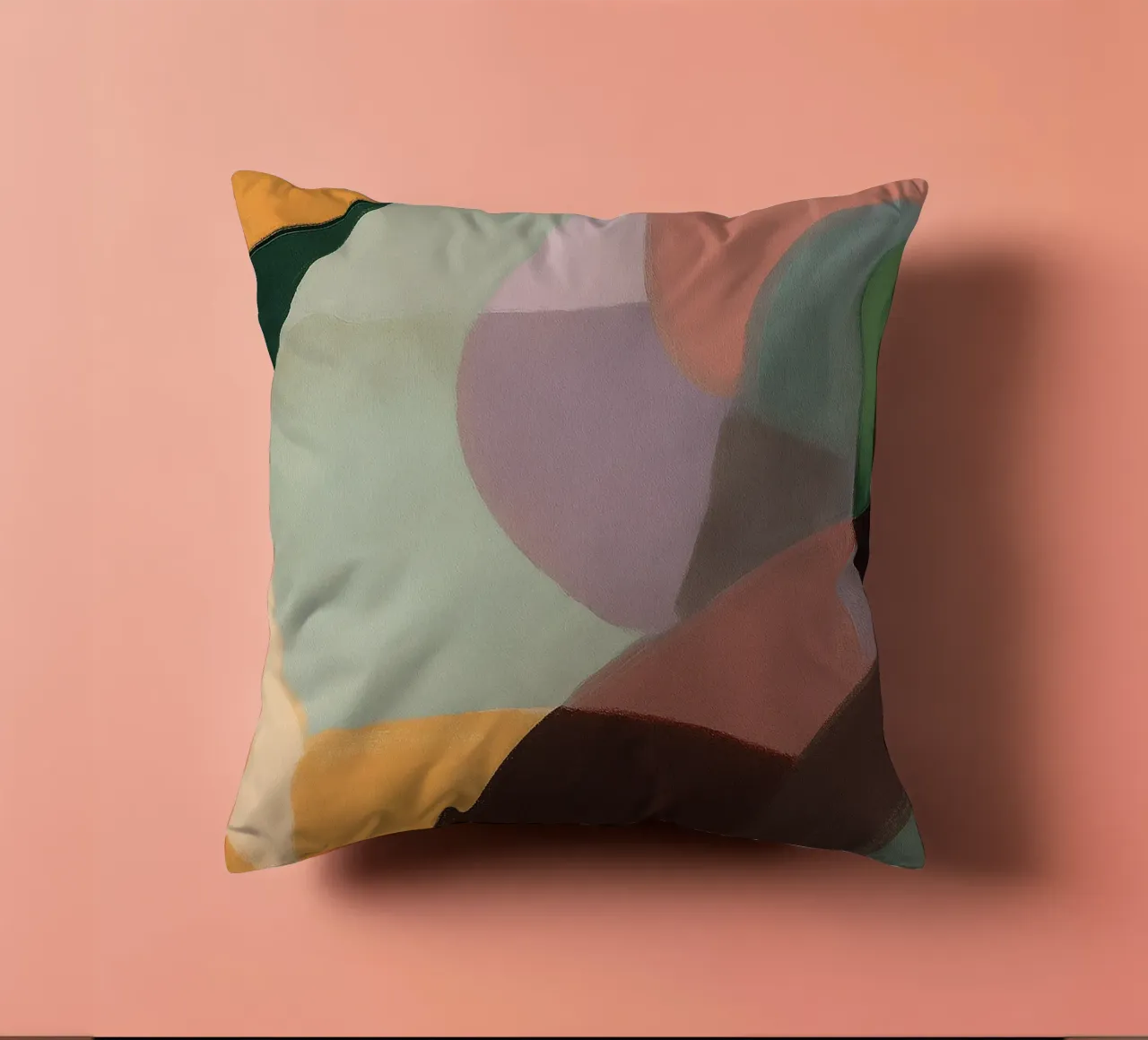 bold line abstract drawing ilustration decorative cushion by danine